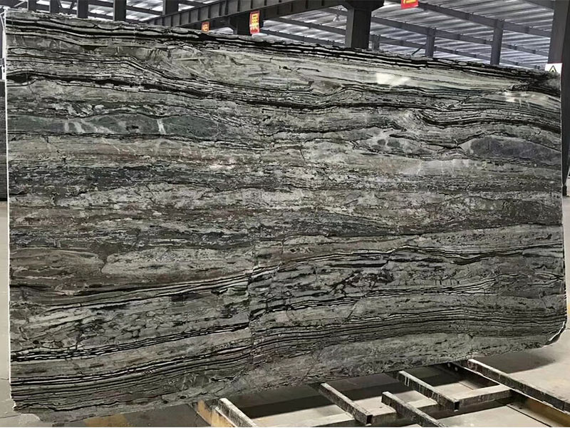 Blue woodvein marble