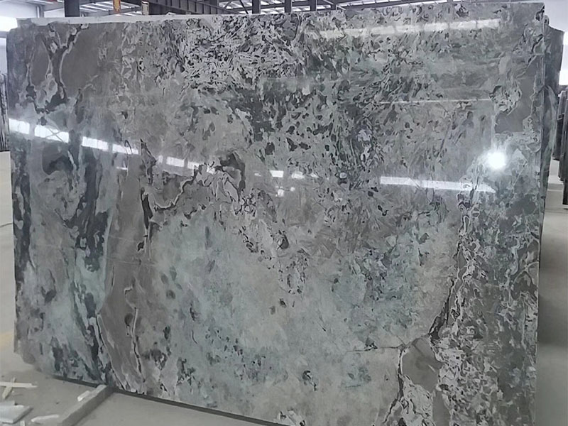 Blue woodvein marble